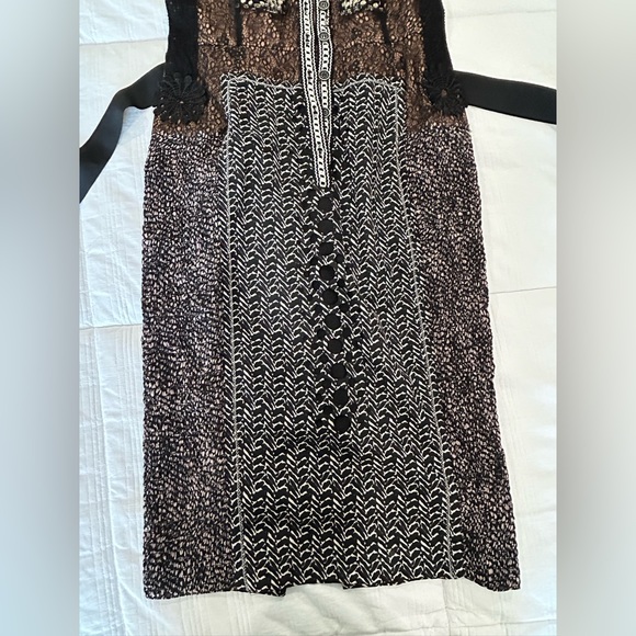 Byron Lars Beguile Multicolor Anthropologie Allusion Sheath Dress Size 4 NWOT - Picture 2 of 11